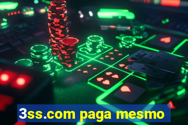 3ss.com paga mesmo